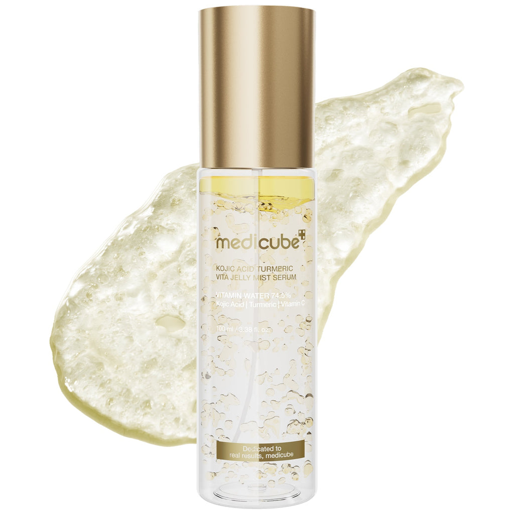 Kojic Acid Turmeric Vitamin Gold Jelly Mist Serum - Daily Glow Essential