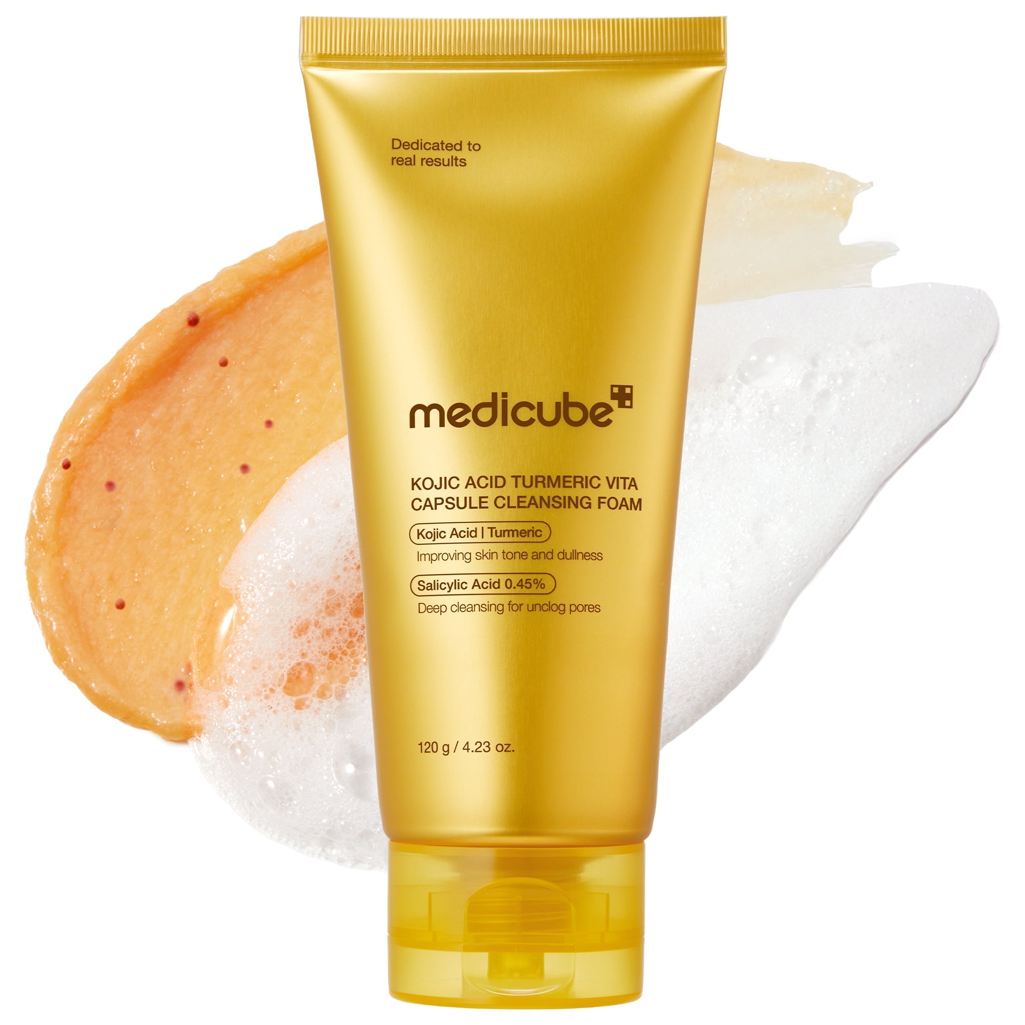 Kojic Acid Turmeric Vita Capsule Foam Cleanser - Smooth Care Daily