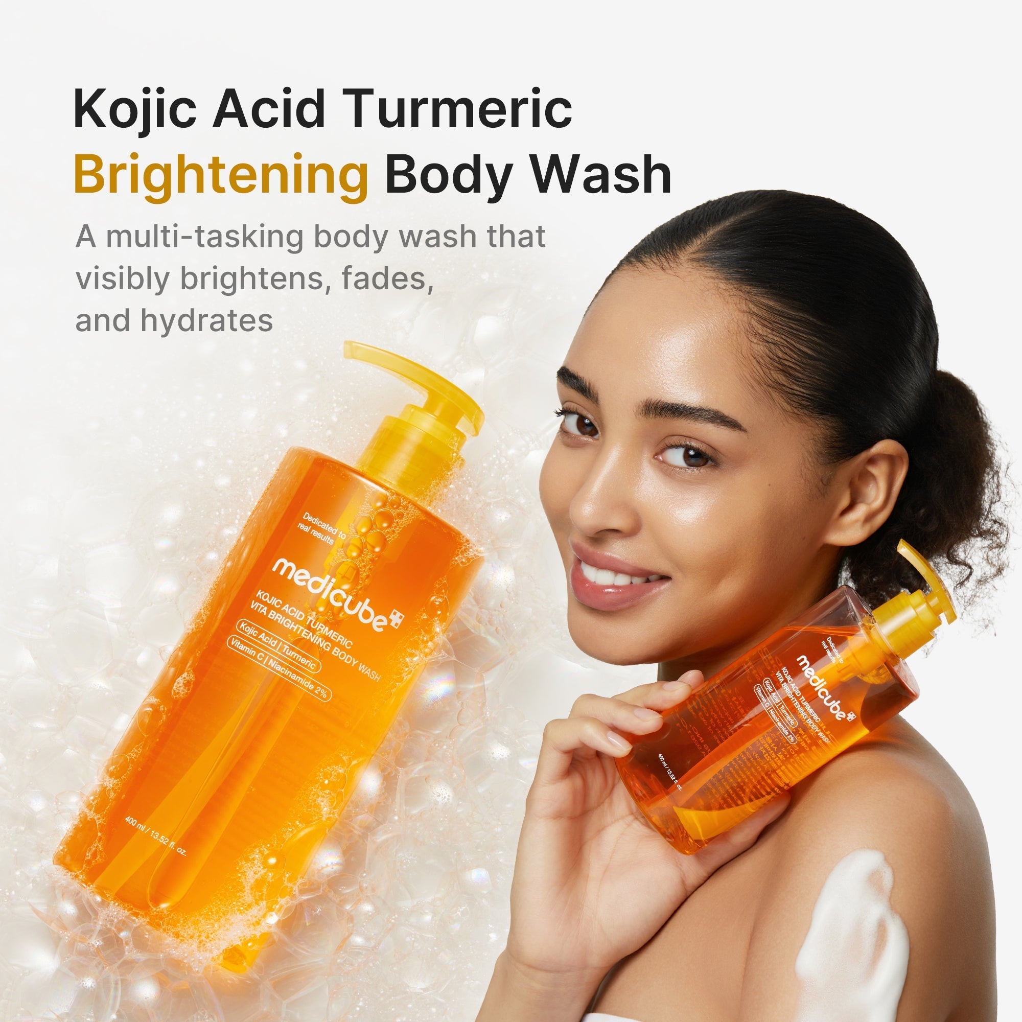 Kojic Acid Turmeric Brightening Body Wash - Hydration Favorites