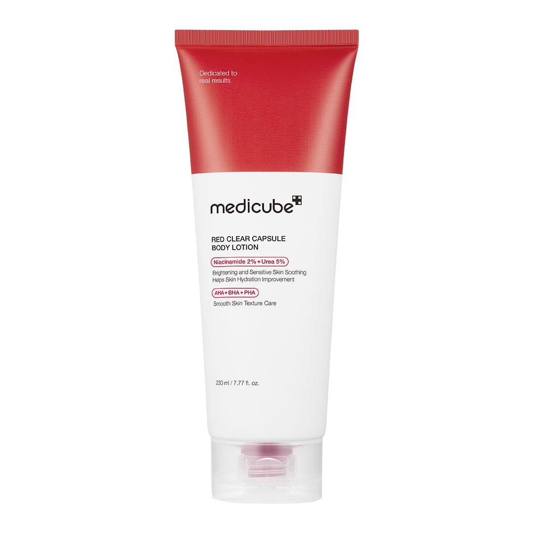 Red Clear Capsule Body Lotion - Hydrate and Glow