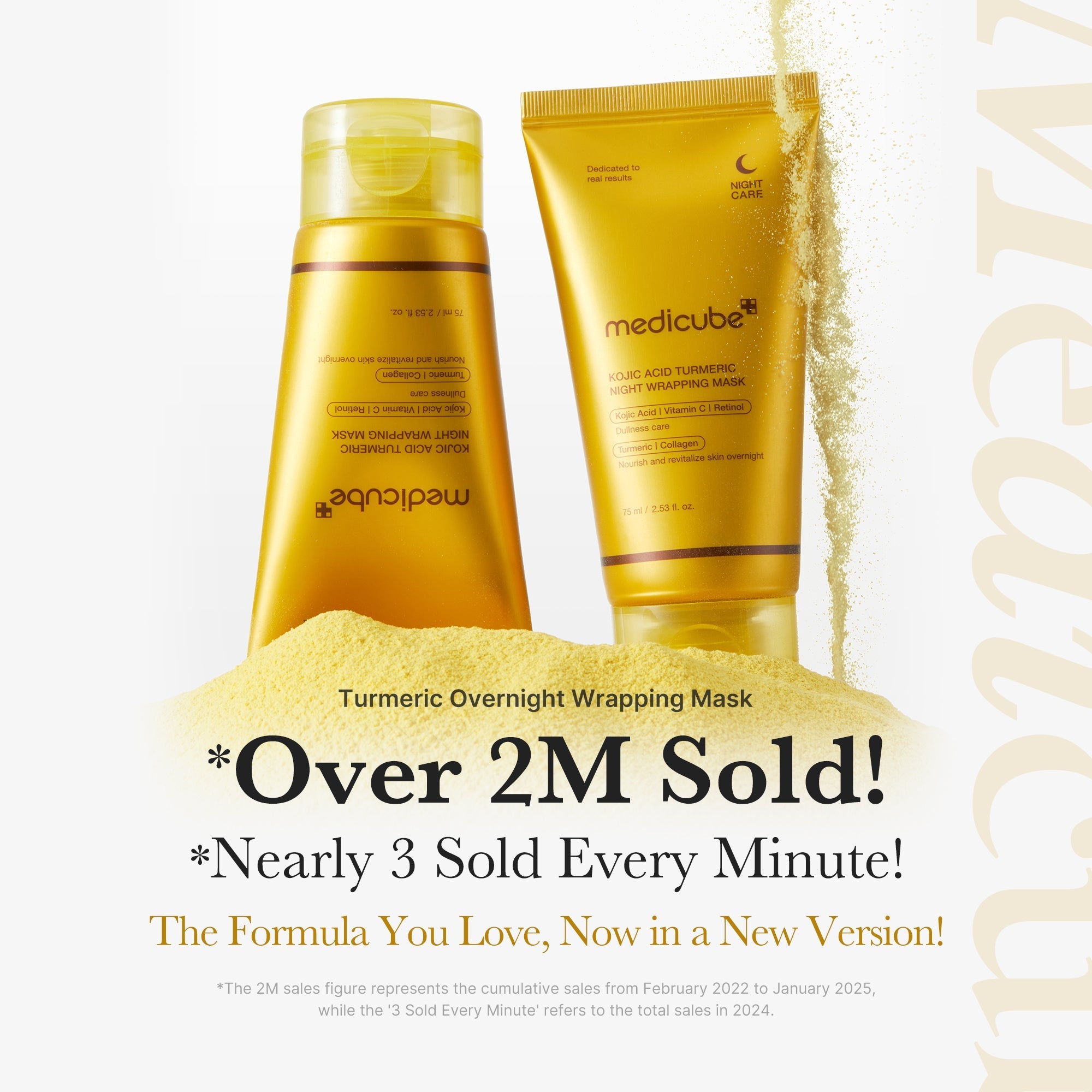 Kojic Acid Turmeric Overnight Wrapping Mask - Skin Care Made Fresh