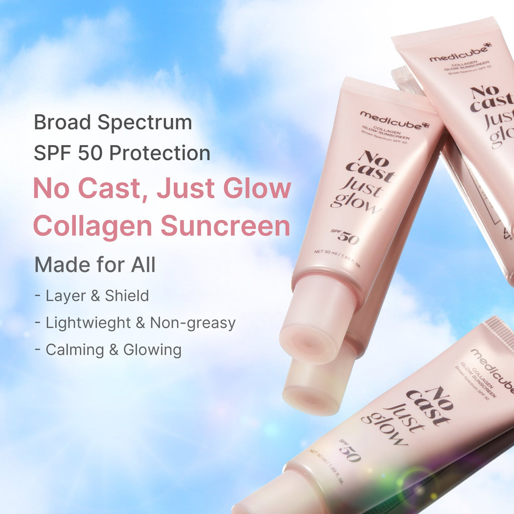 No Cast Just Glow Collagen Sunscreen GA7