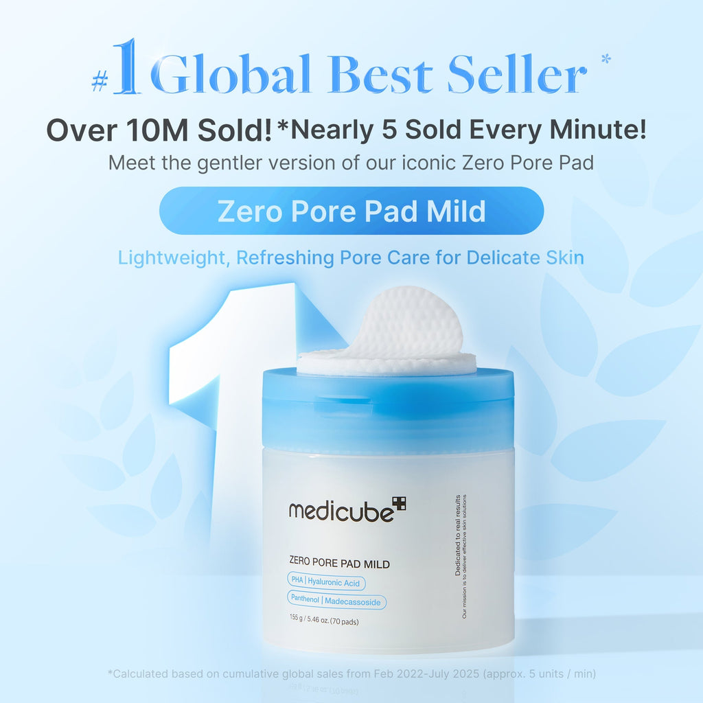 Zero Pore Madecassoside Pads (Mild) - Skin Care Ready