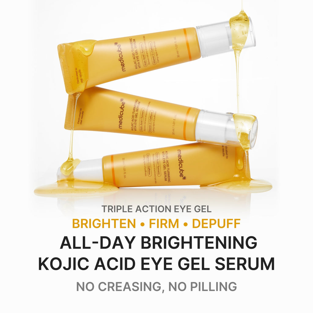 Kojic Acid Tumeric Eye Gel Serum - Fresh Skin Routine