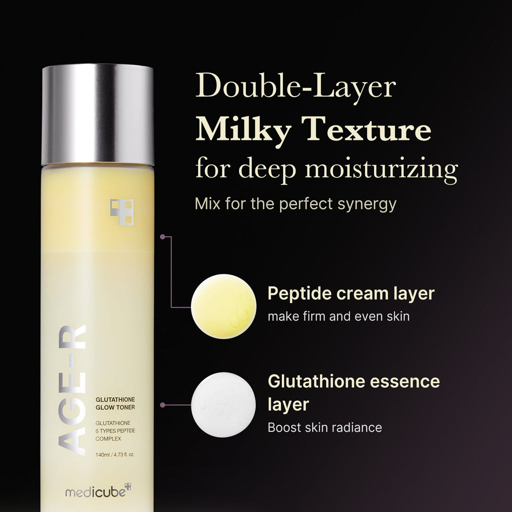 AGE-R Glutathione Glow Milk Toner - Beauty Made Easy