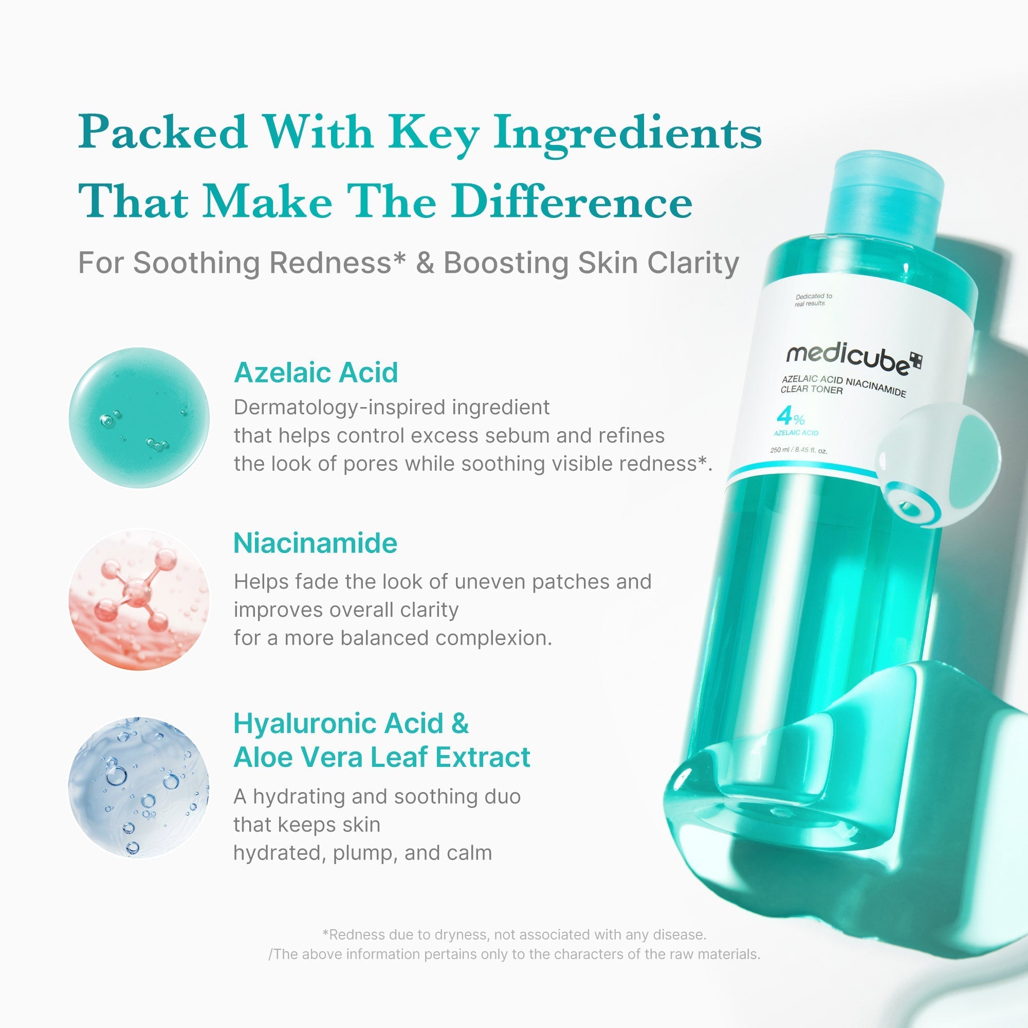 Azelaic Acid Niacinamide Clarifying Toner - Hydration Care Daily