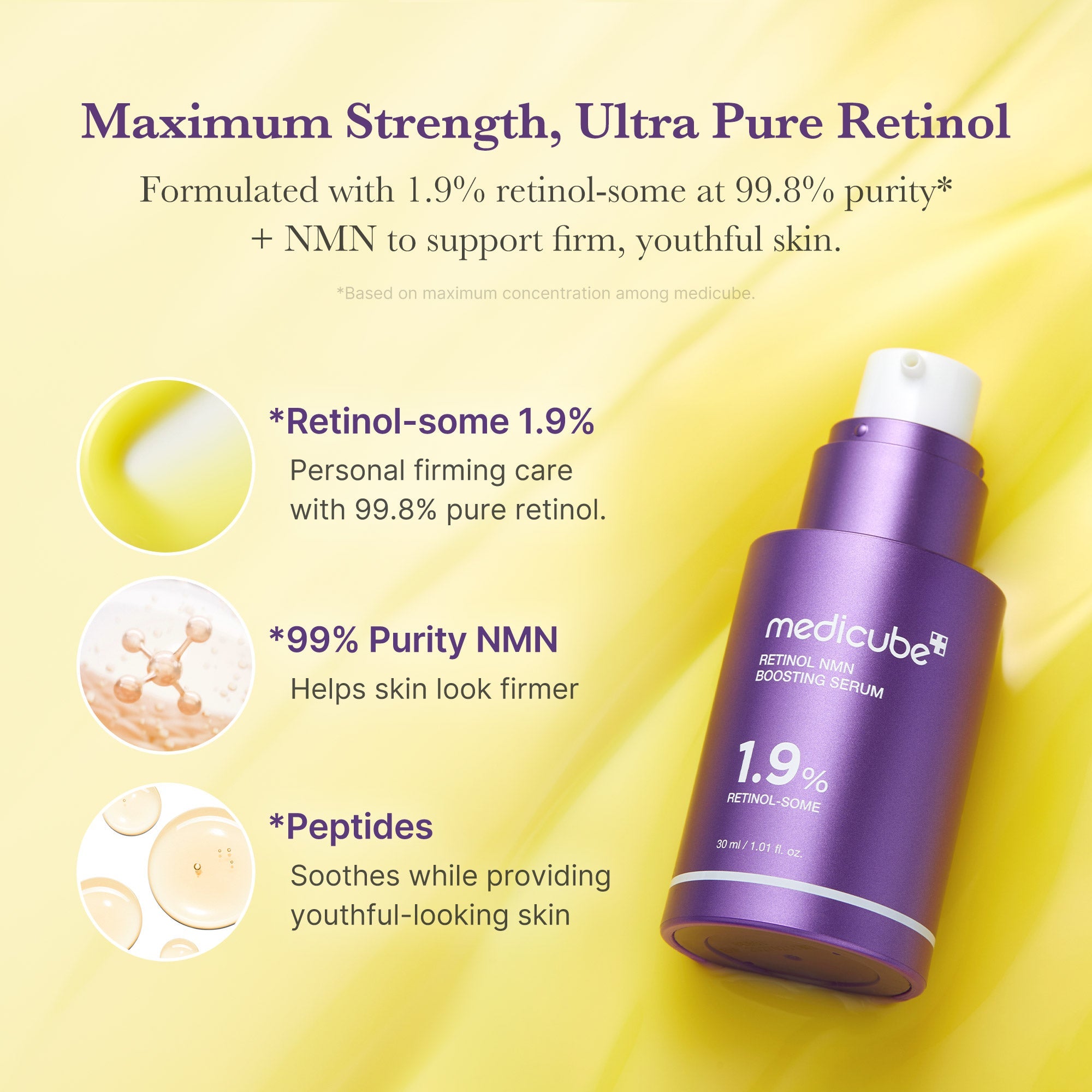 Retinol NMN Boosting Serum - medicube.us