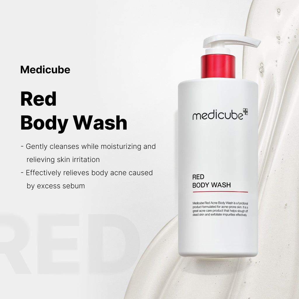 Red Body Wash - Fresh Skin Made Easy