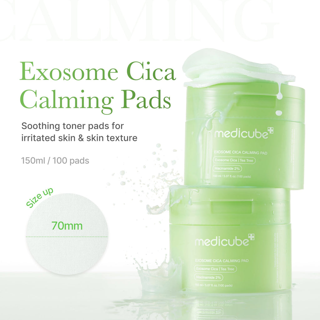 [GIFT] Exosome Cica Calming Toner Pads - medicube.us