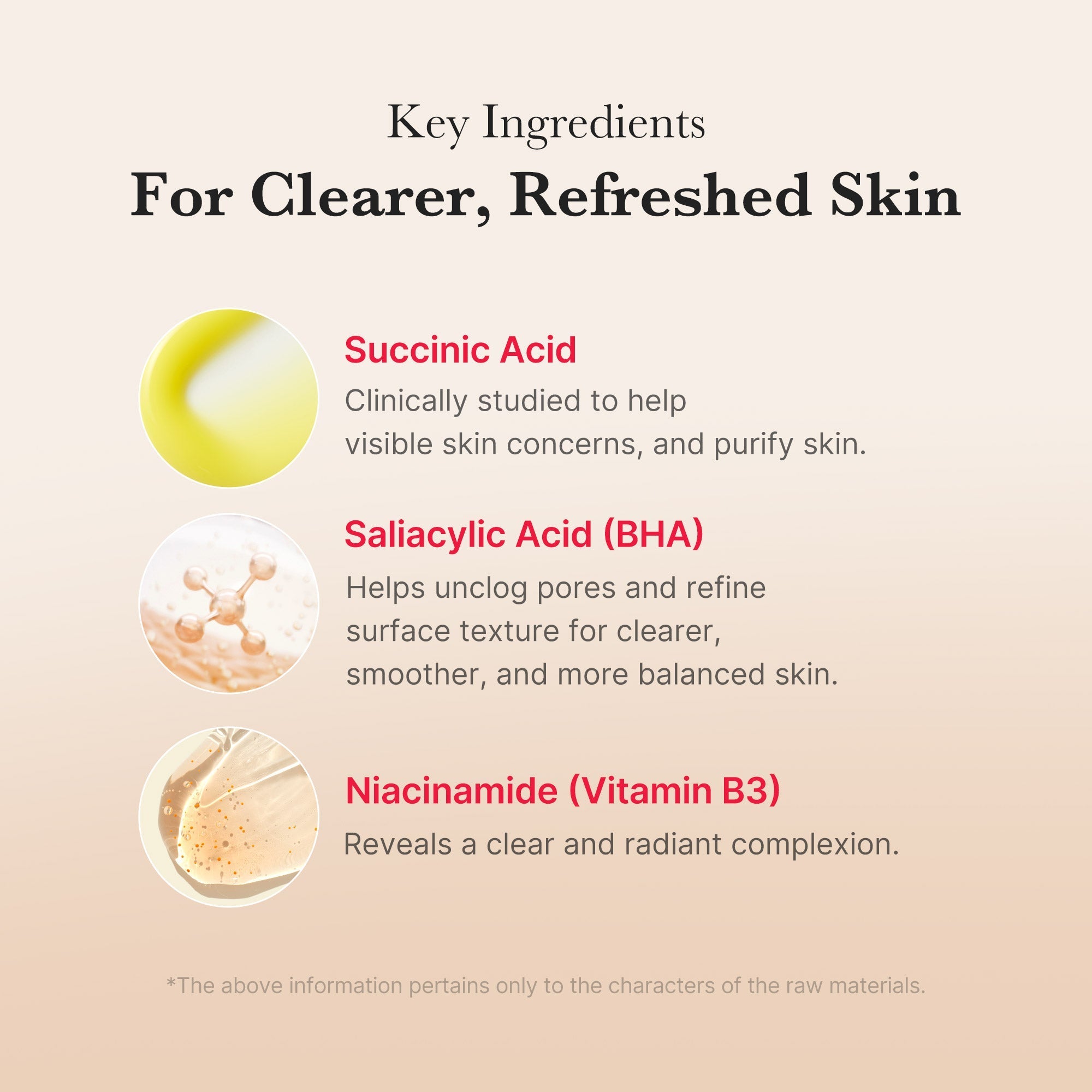 Red Succinic Acid Panthenol Pads - Daily Skin Care