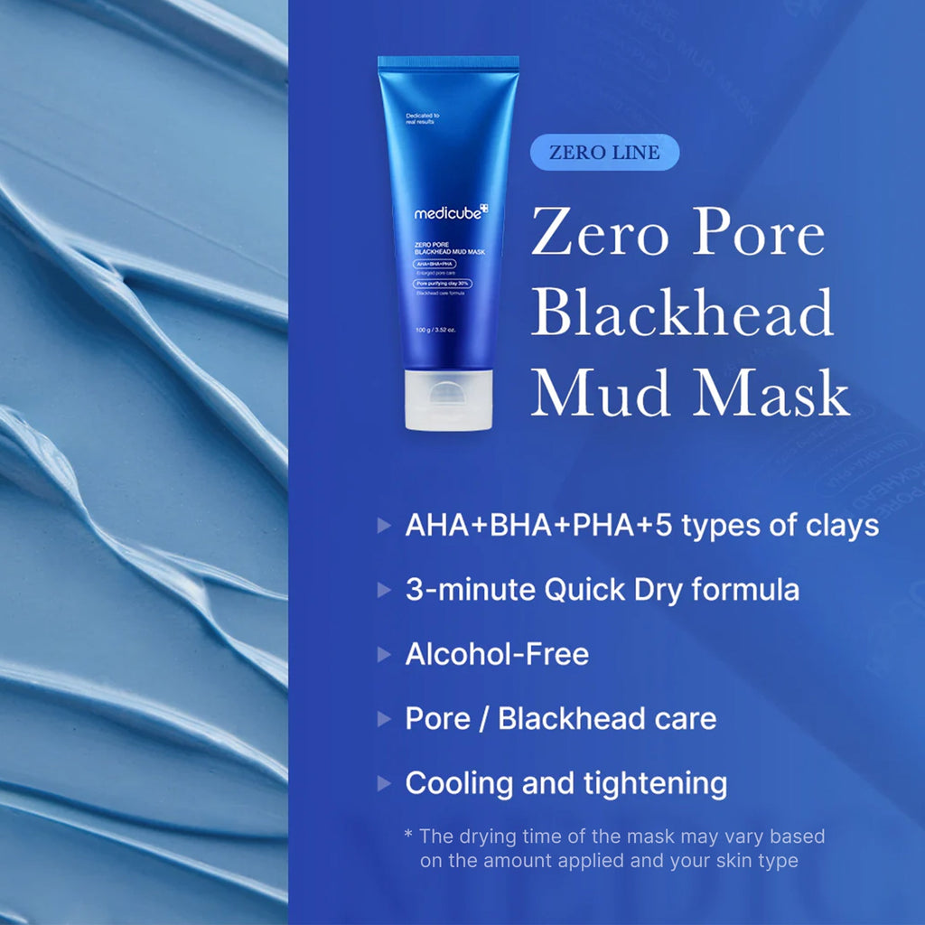 Zero Pore Blackhead Mud Mask - Daily Beauty Care