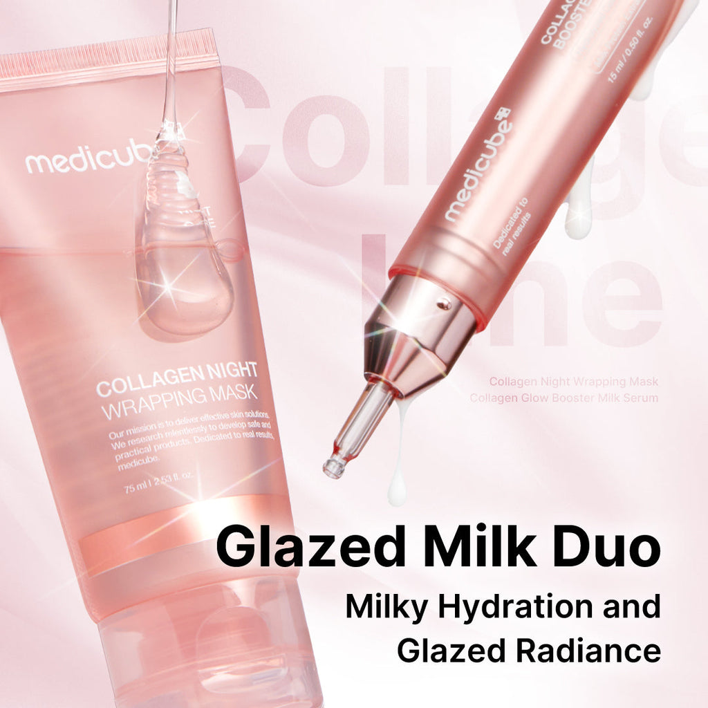 Glazed Milk Duo - Glow Face Routine