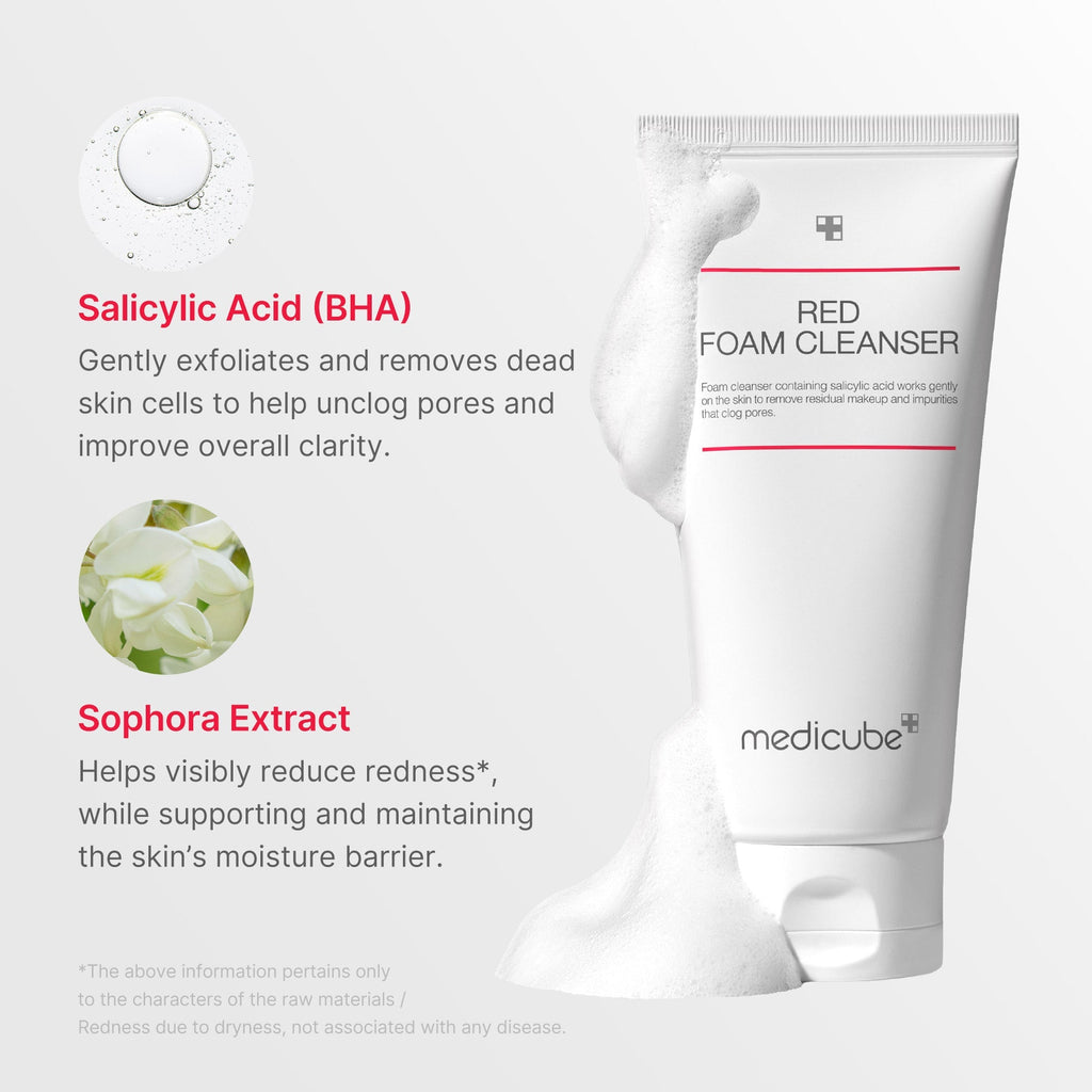 Red Foam Cleanser - Daily Skin Moment