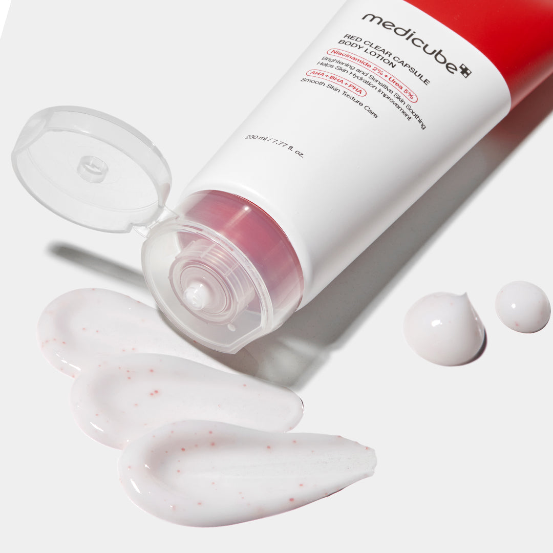 Red Clear Capsule Body Lotion - Hydrate and Glow
