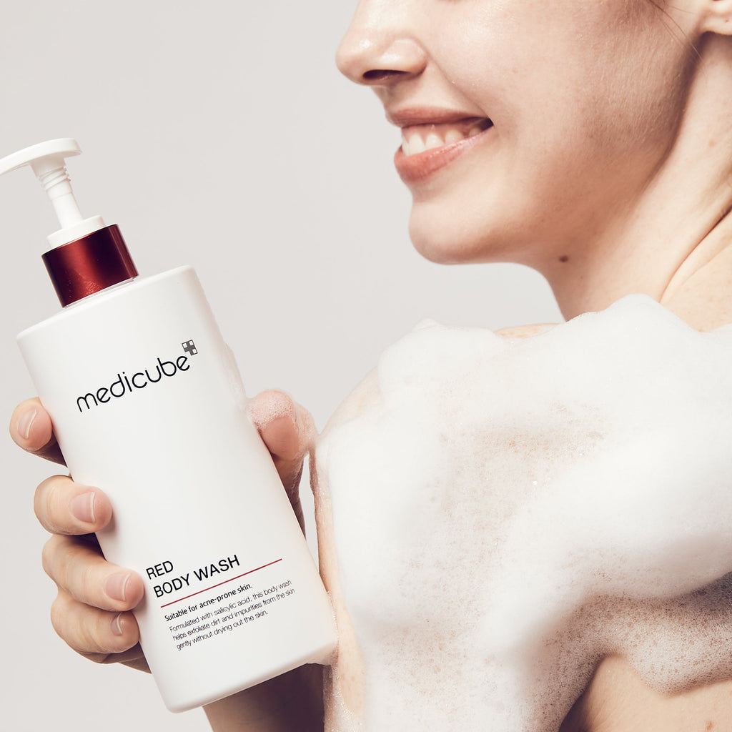 Red Body Wash - Fresh Skin Made Easy