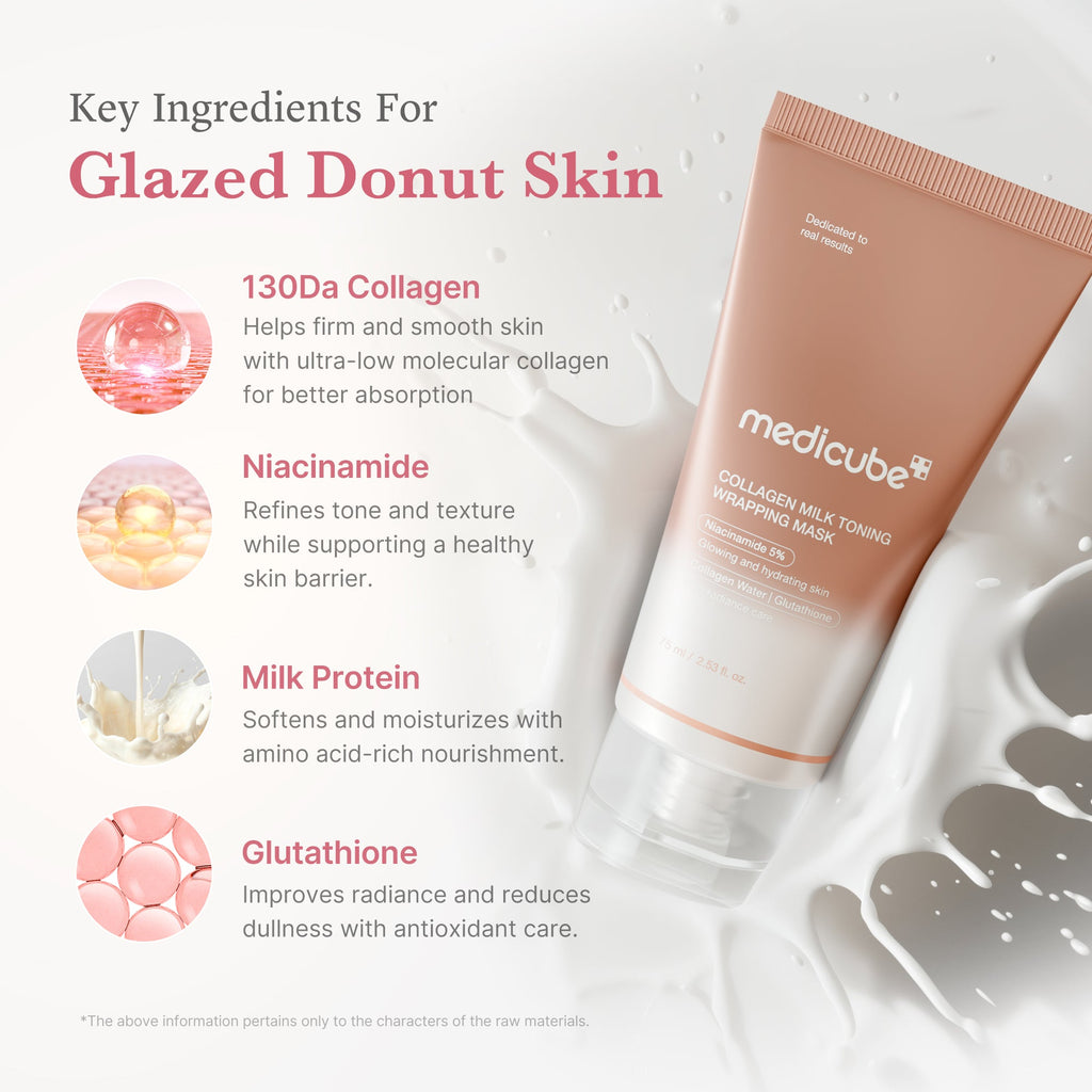 Collagen Milky Glow Daytime Wrapping Mask - medicube.us