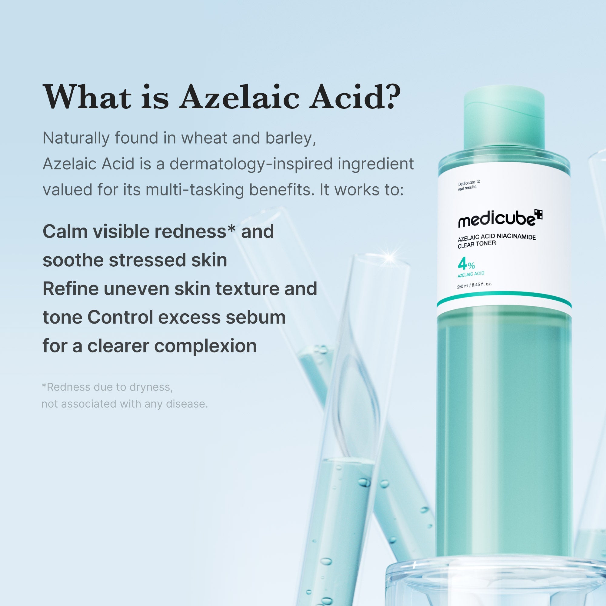 Azelaic Acid Niacinamide Clarifying Toner - Hydration Care Daily