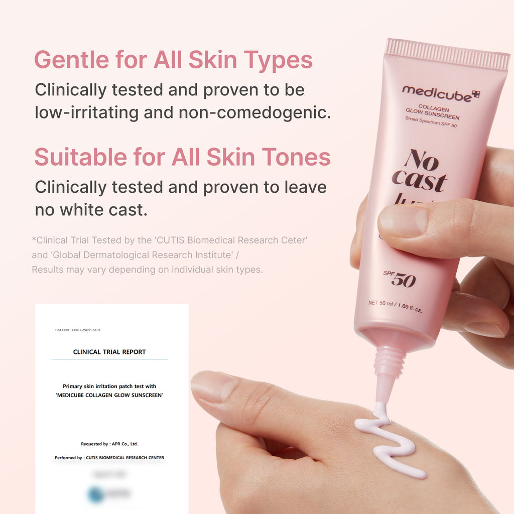 No Cast Just Glow Collagen Sunscreen GA7