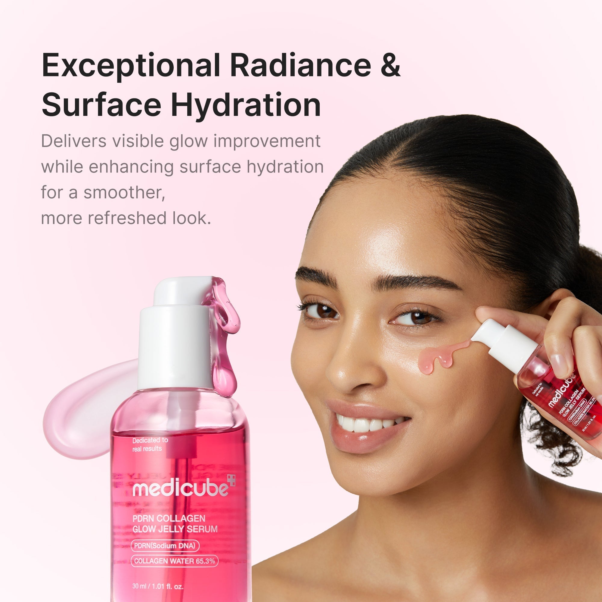 PDRN Pink Collagen Glow Jelly Serum - Better Daily Care