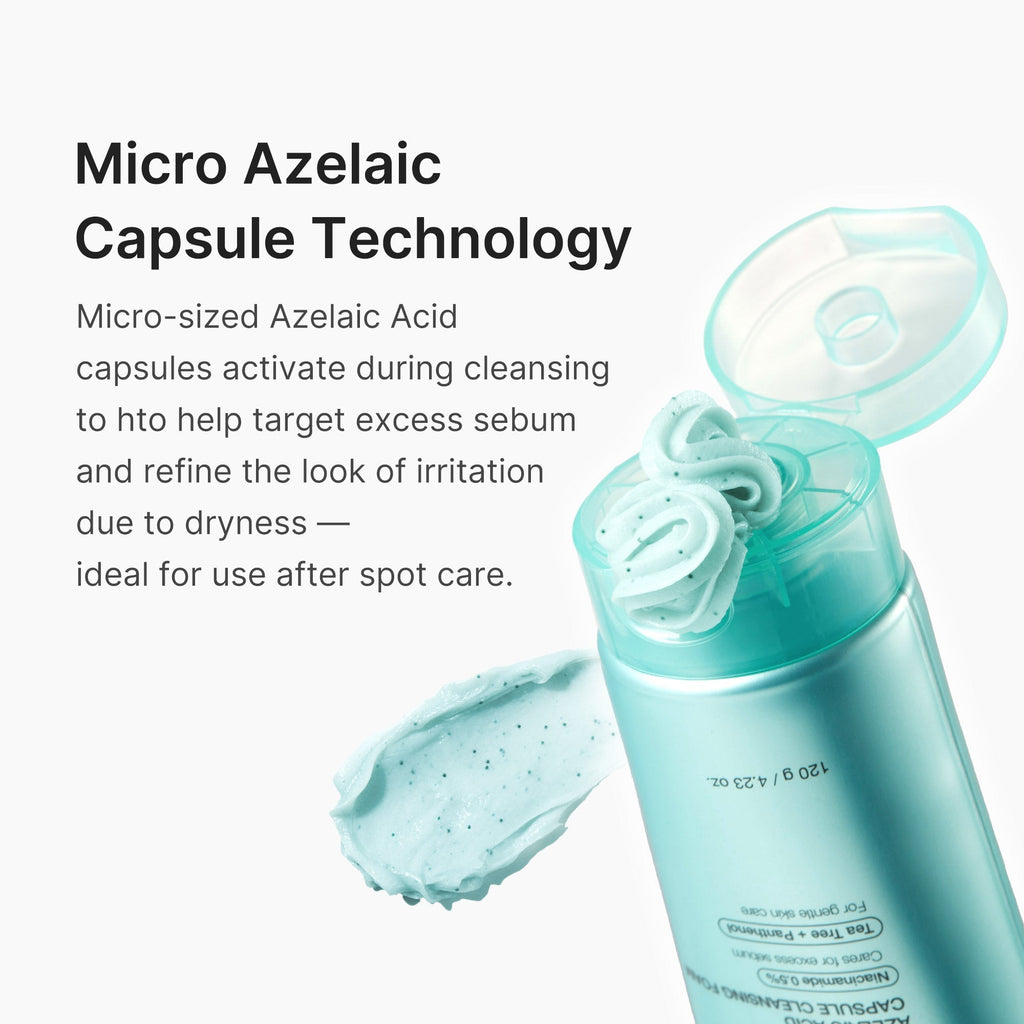 Azelaic Acid Capsule Foam Cleanser - Fresh-Looking Skin