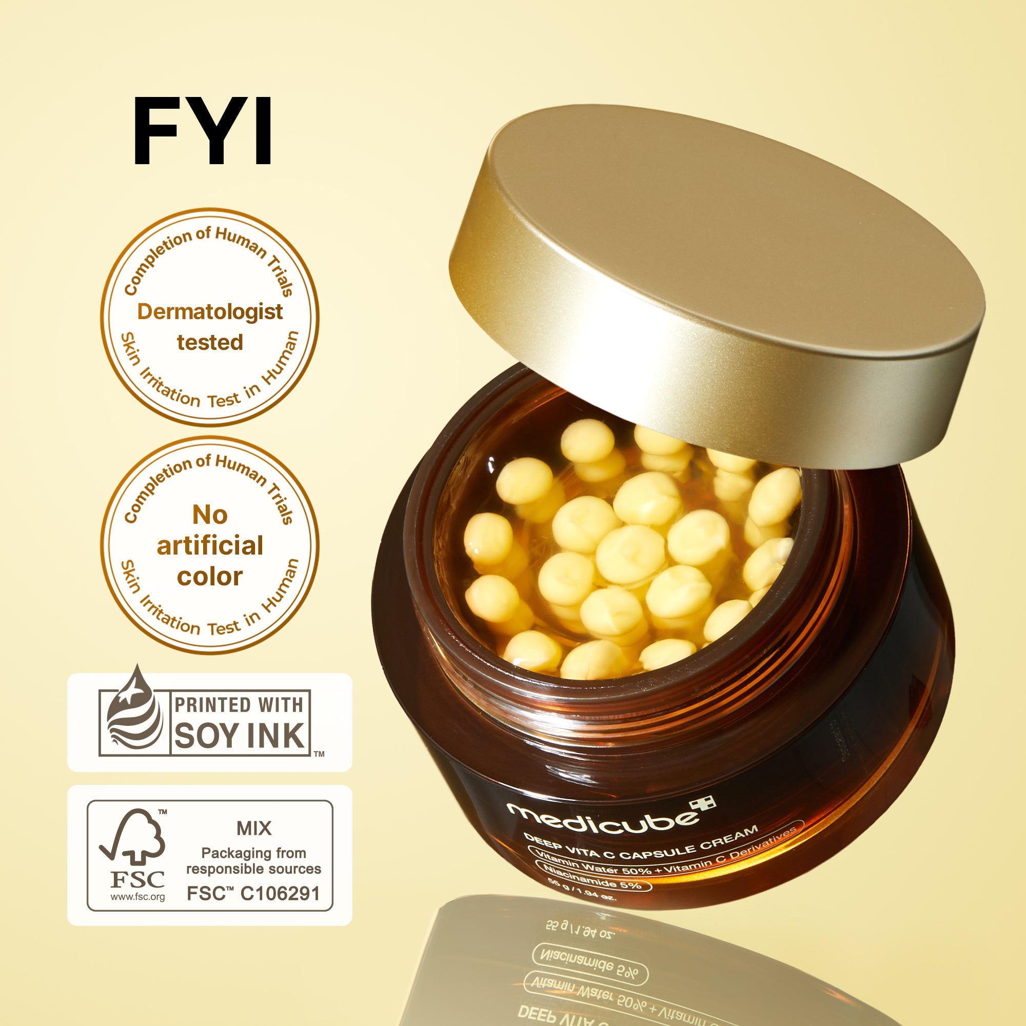 [GIFT] Deep Vita C Capsule Cream - medicube.us