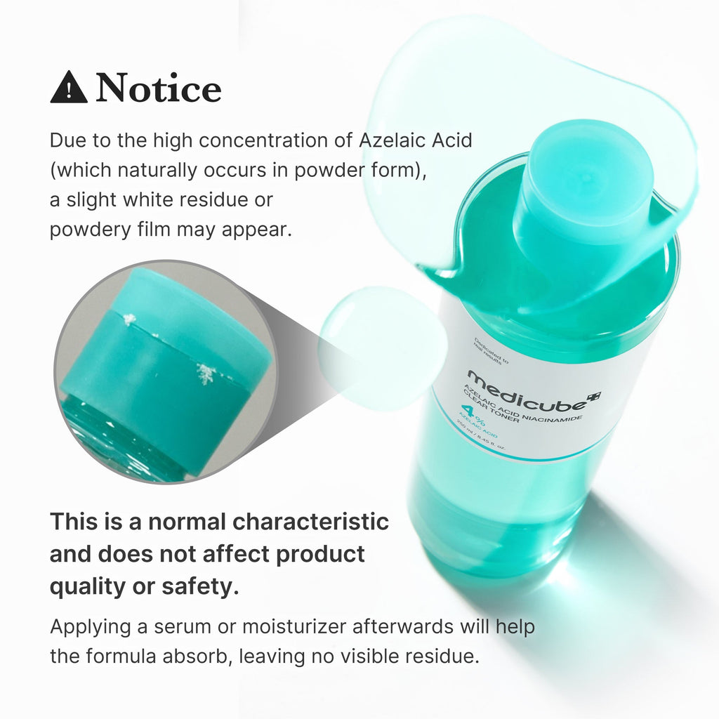 Azelaic Acid Niacinamide Clarifying Toner - Hydration Care Daily