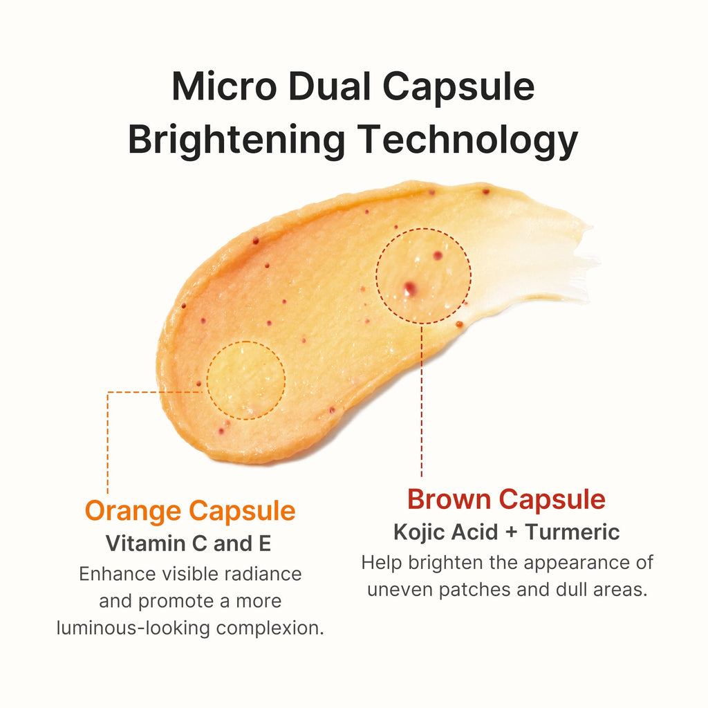 Kojic Acid Turmeric Vita Capsule Foam Cleanser - Smooth Care Daily