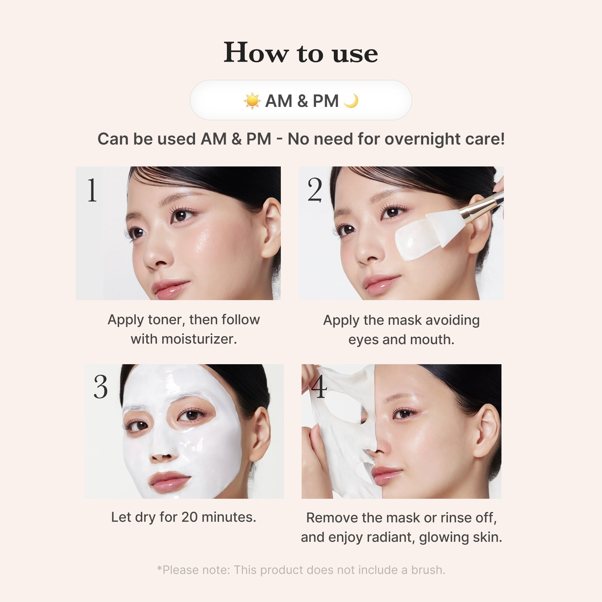 Collagen Milky Glow Daytime Wrapping Mask - Daily Skin Essentials