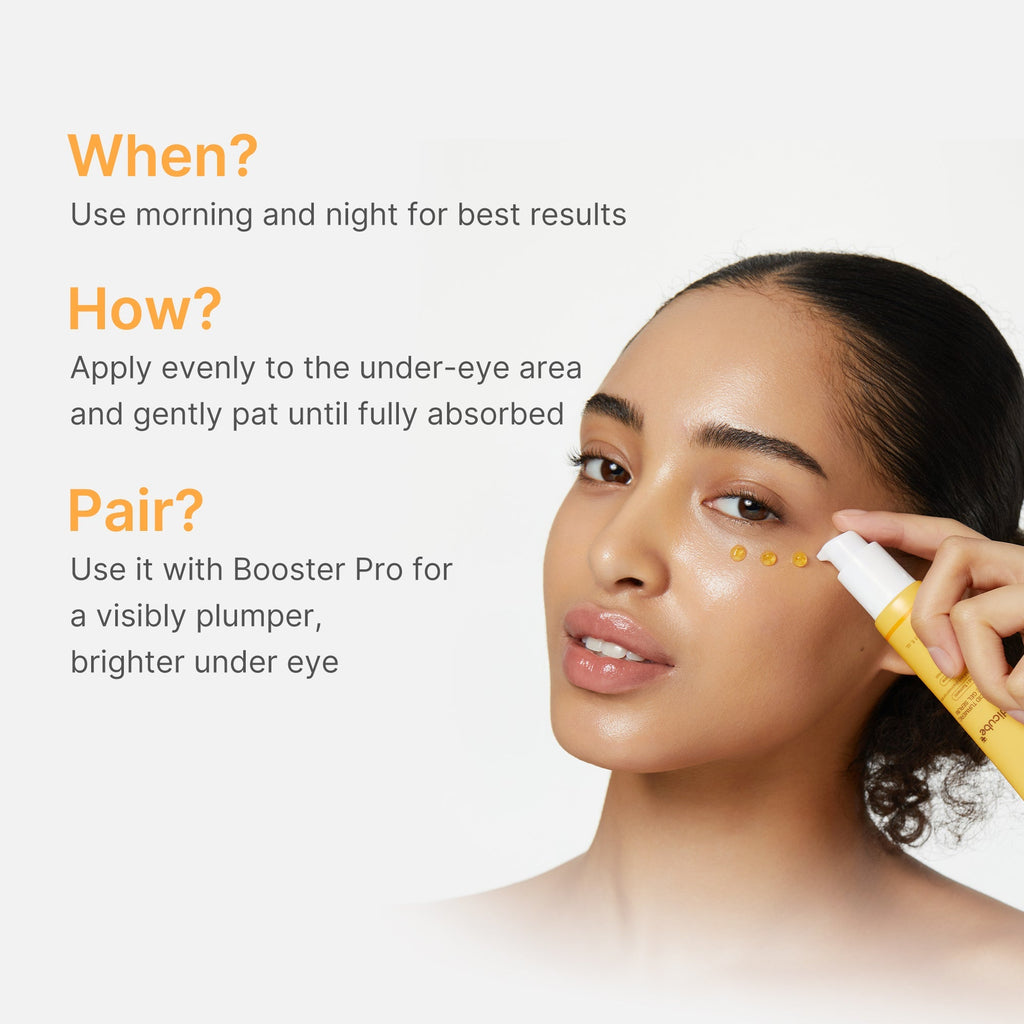 Kojic Acid Tumeric Eye Gel Serum - Fresh Skin Routine