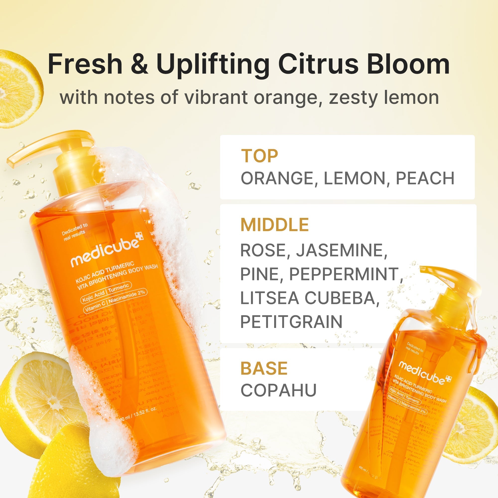 Kojic Acid Turmeric Brightening Body Wash - Hydration Favorites