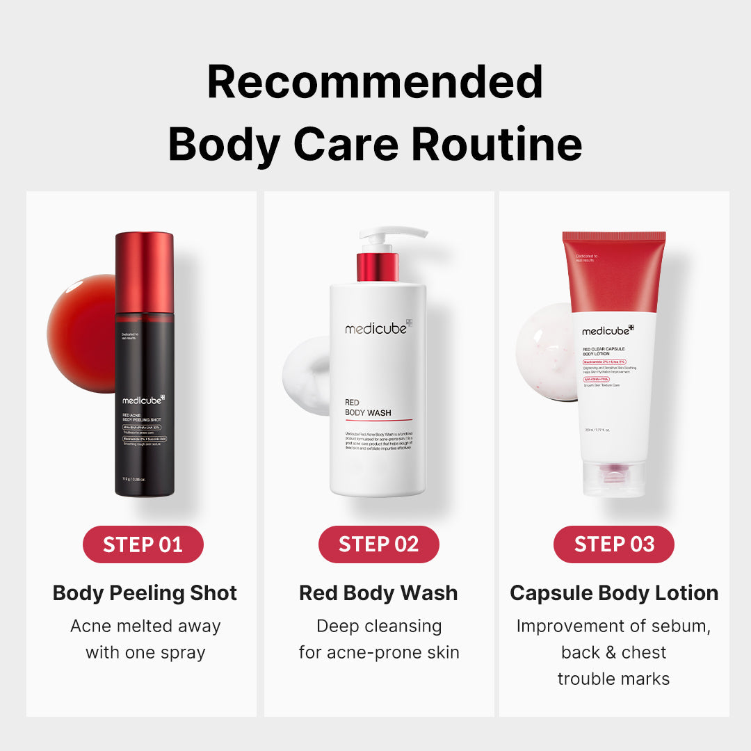 [GIFT] Red Body Peeling Shot Cleanser - medicube.us