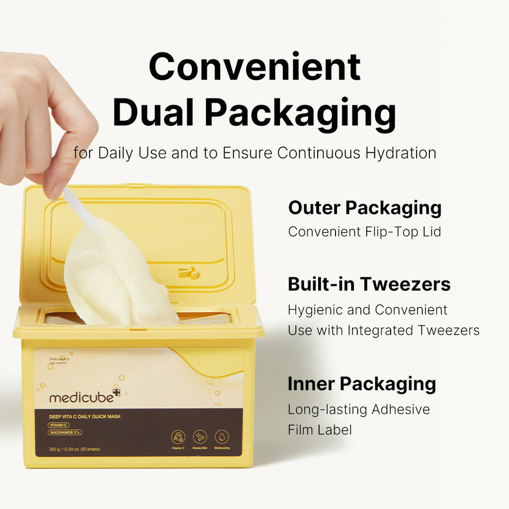 [GIFT] Deep Vita C Daily Quick Masks - medicube.us