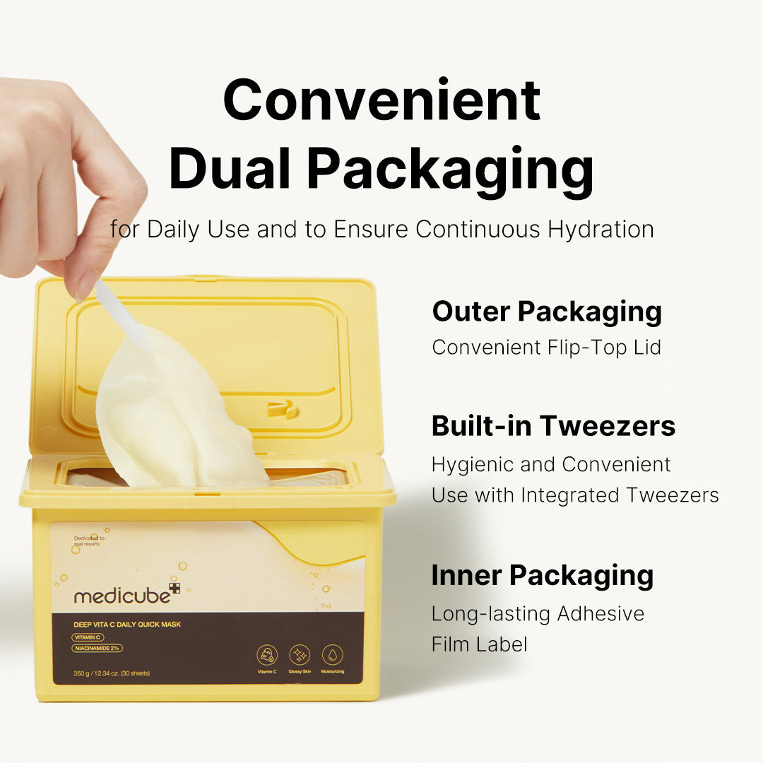 [GIFT] Deep Vita C Daily Quick Masks - medicube.us