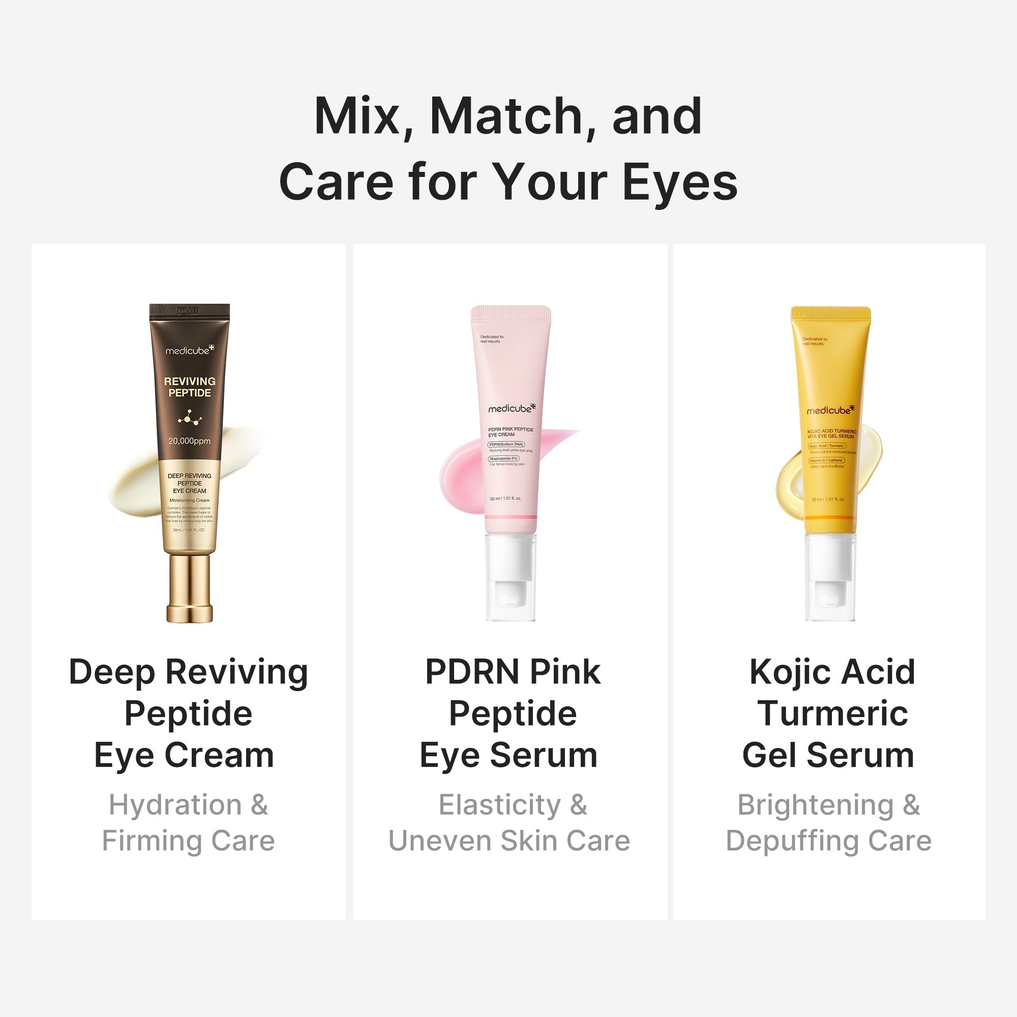 Kojic Acid Tumeric Eye Gel Serum - Fresh Skin Routine