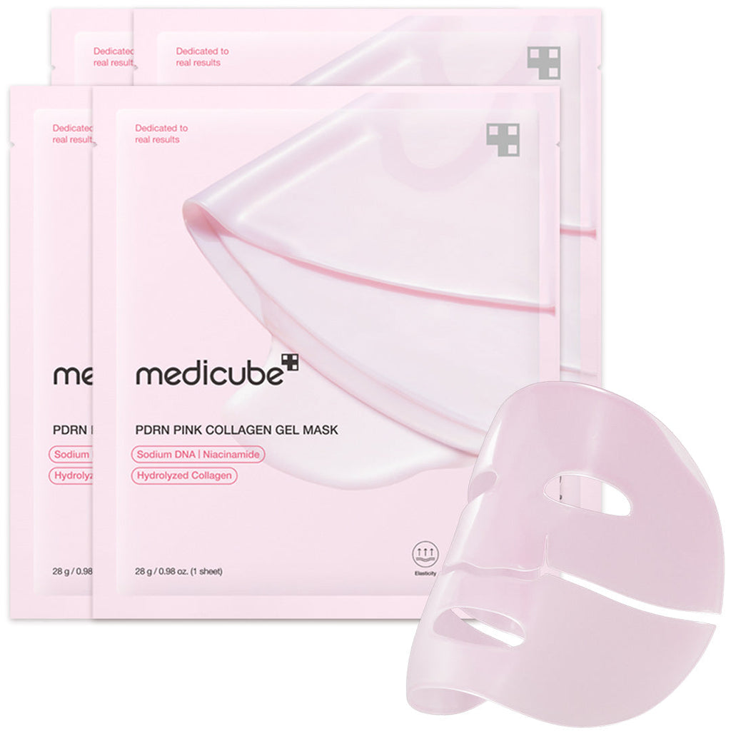 Salmon PDRN Pink Collagen Jelly Gel Mask - Soft Glow Look