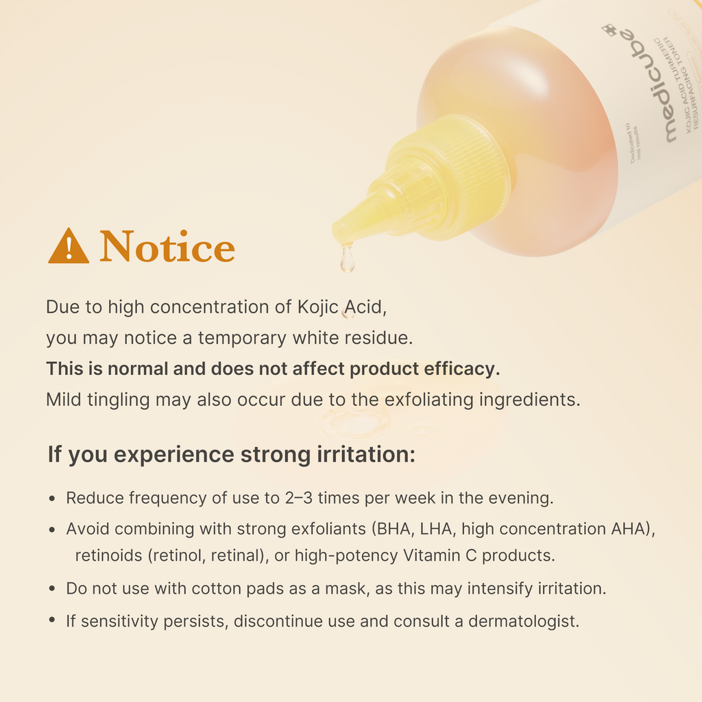 Kojic Acid Turmeric Toner - Fresh Face Routine