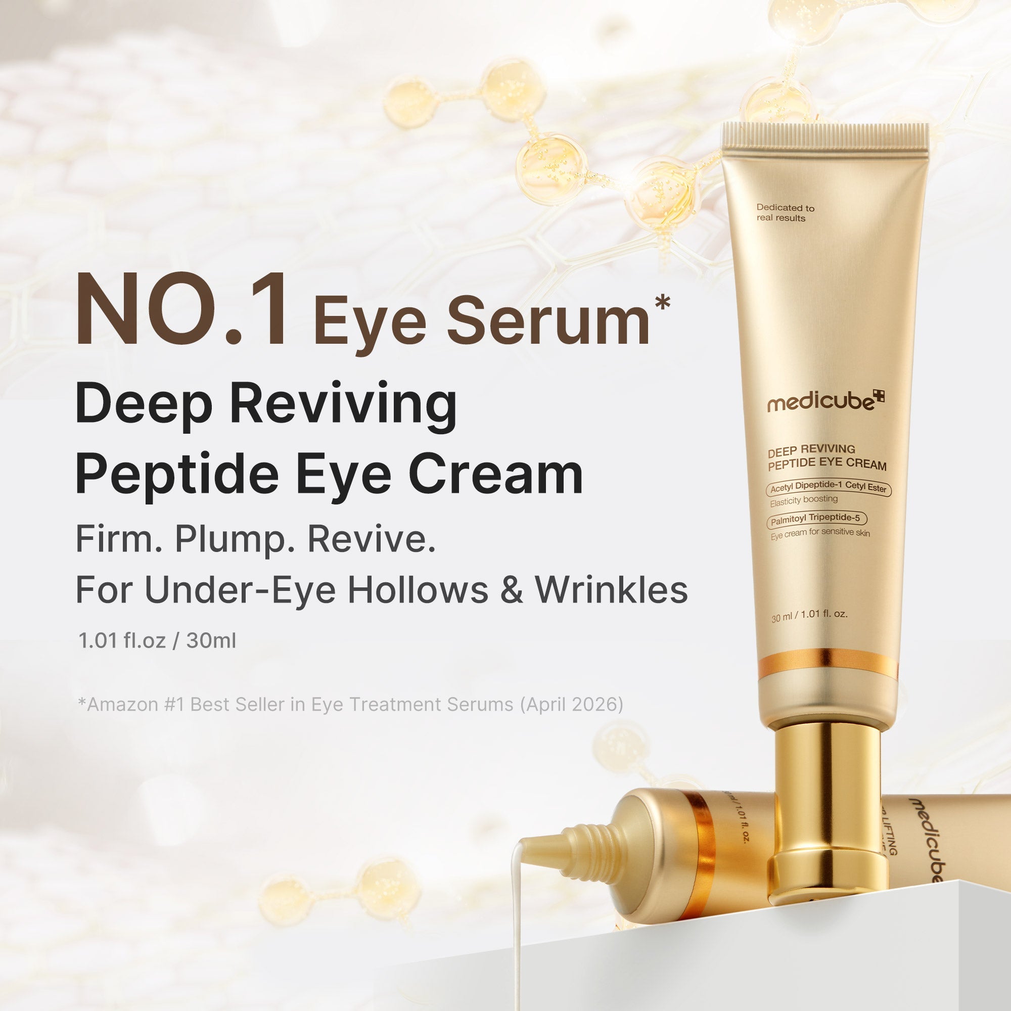 Deep Reviving Peptide Eye Cream - medicube.us