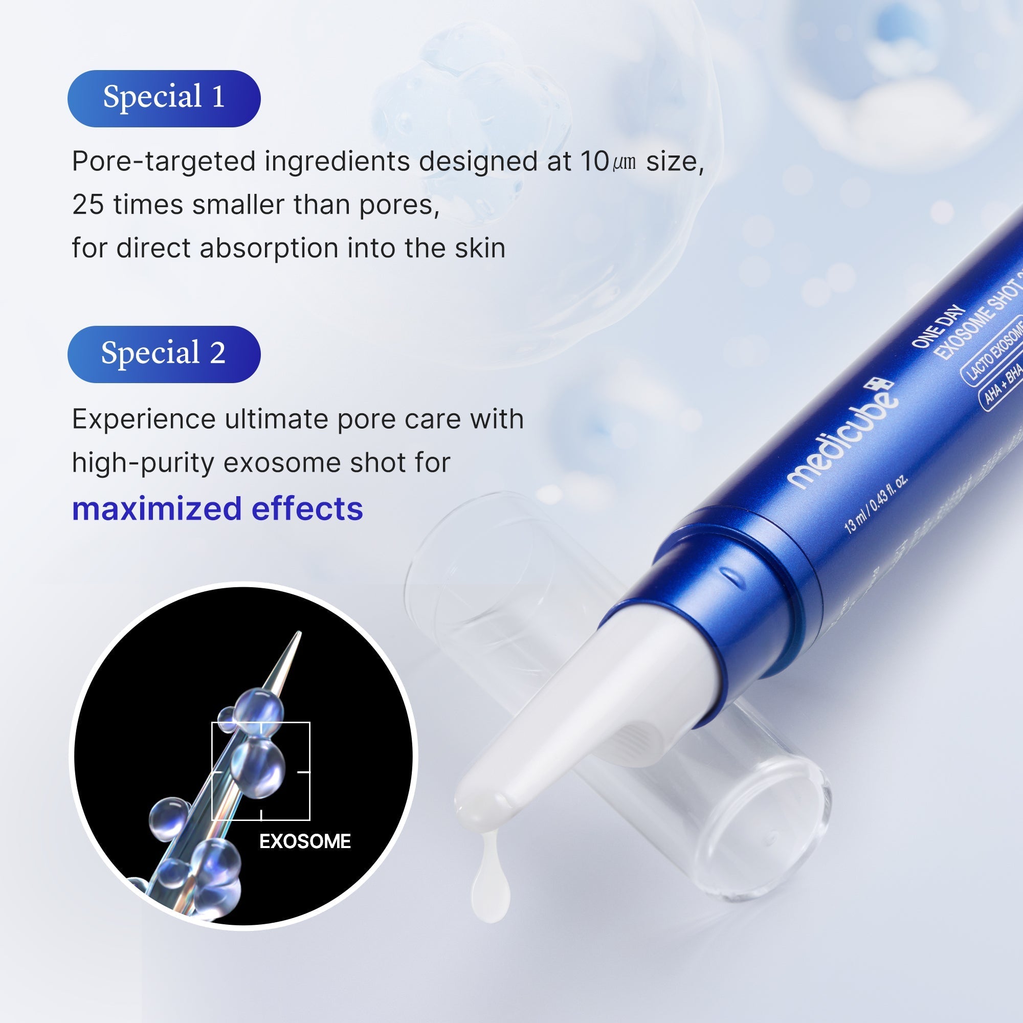 Zero Exosome Shot - Soft and Fresh
