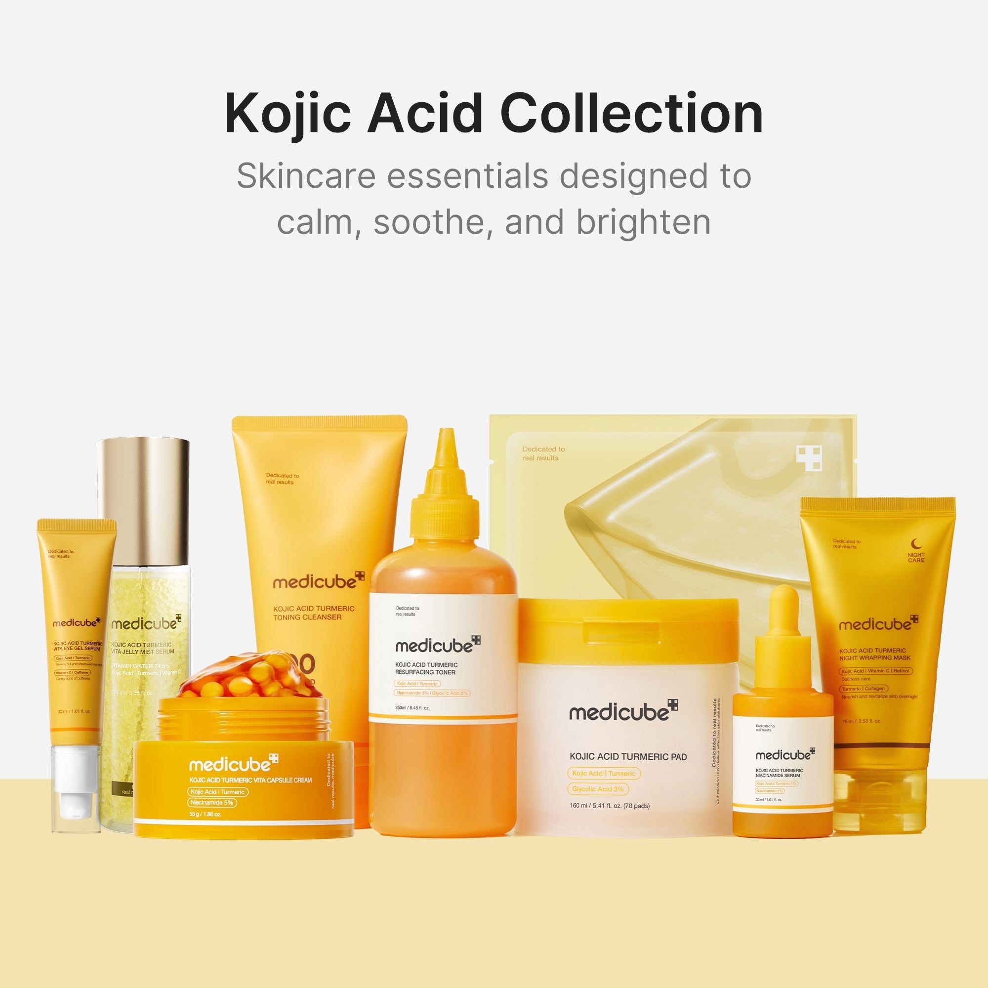 Kojic Acid Turmeric Overnight Wrapping Mask - Skin Care Made Fresh