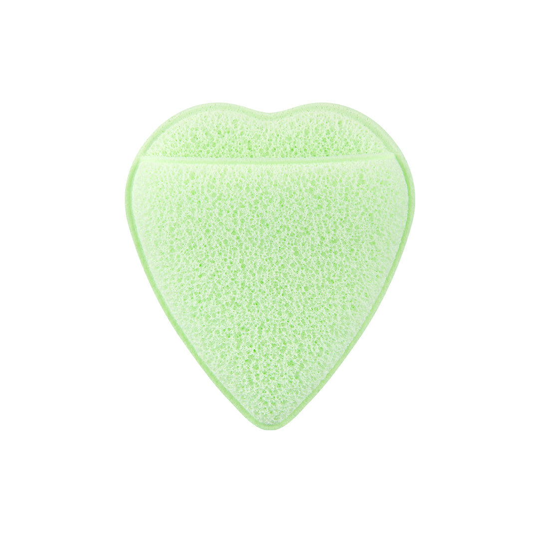 Clover Heart Facial Sponge - Daily Glow Care