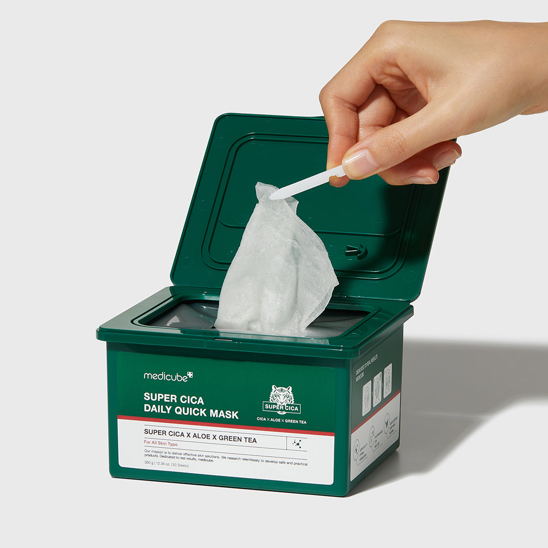 Super Cica Daily Quick Masks - Glow Skin Pick