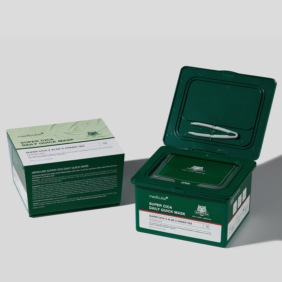 Super Cica Daily Quick Masks - Glow Skin Pick