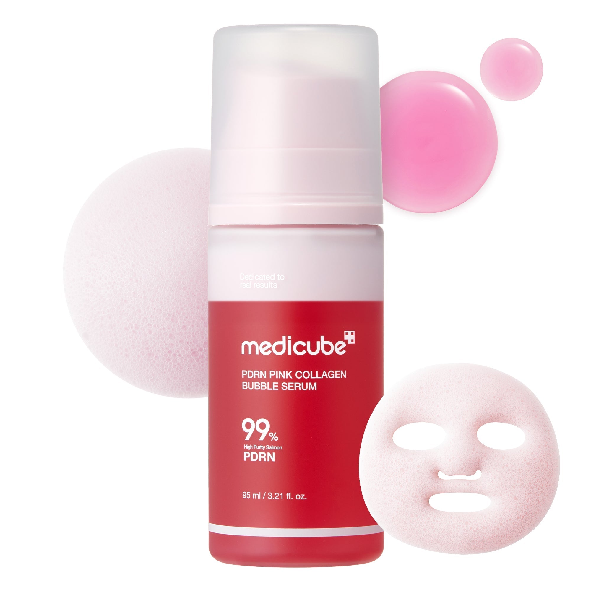 PDRN Pink Collagen Bubble Serum - Simple Beauty Care