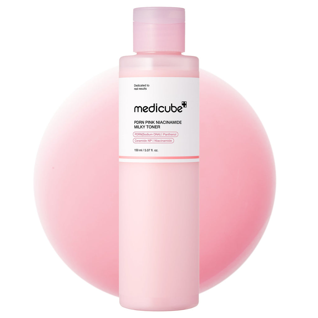 PDRN Pink Niacinamide Milky Toner - medicube.us