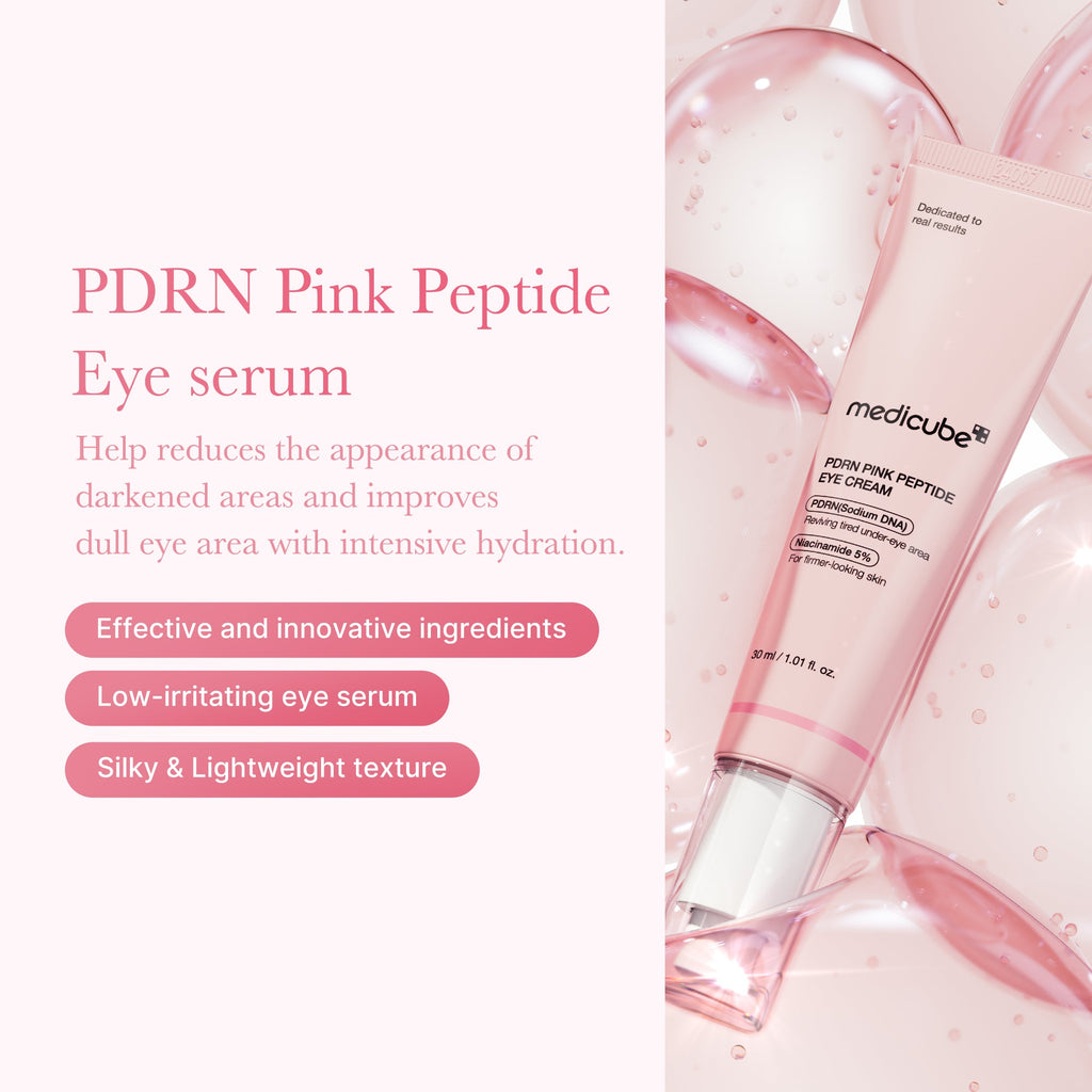 PDRN Pink Peptide Eye Cream - medicube.us