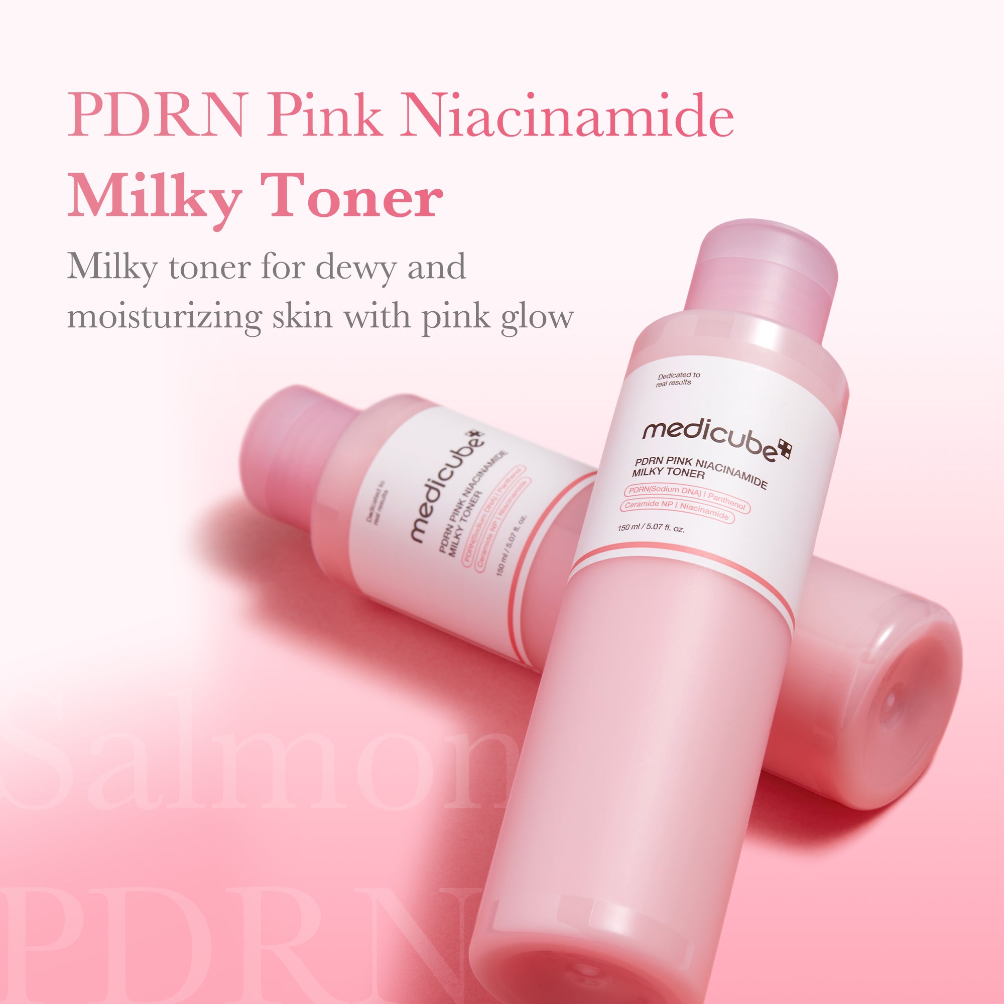PDRN Pink Niacinamide Milky Toner - Glow Every Day