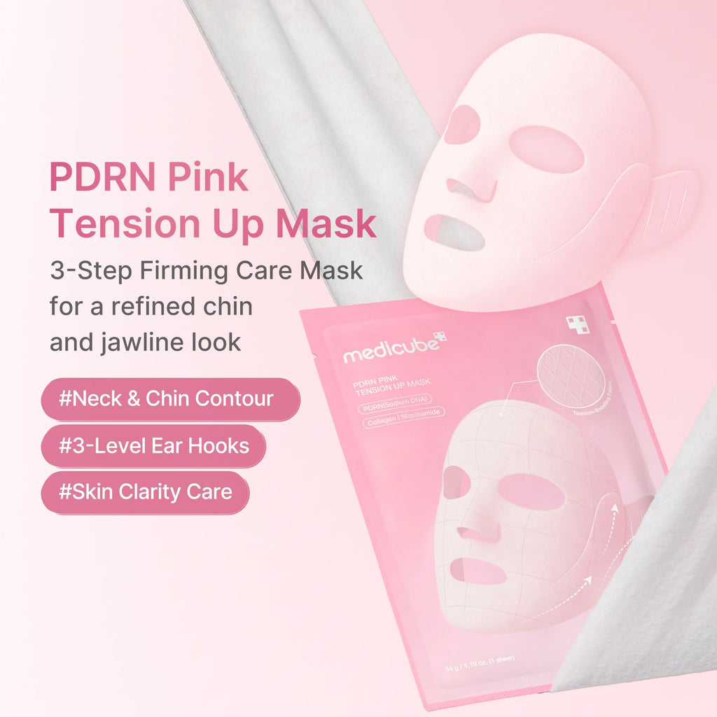 PDRN Pink Tension Up Mask - Fresh Face Daily