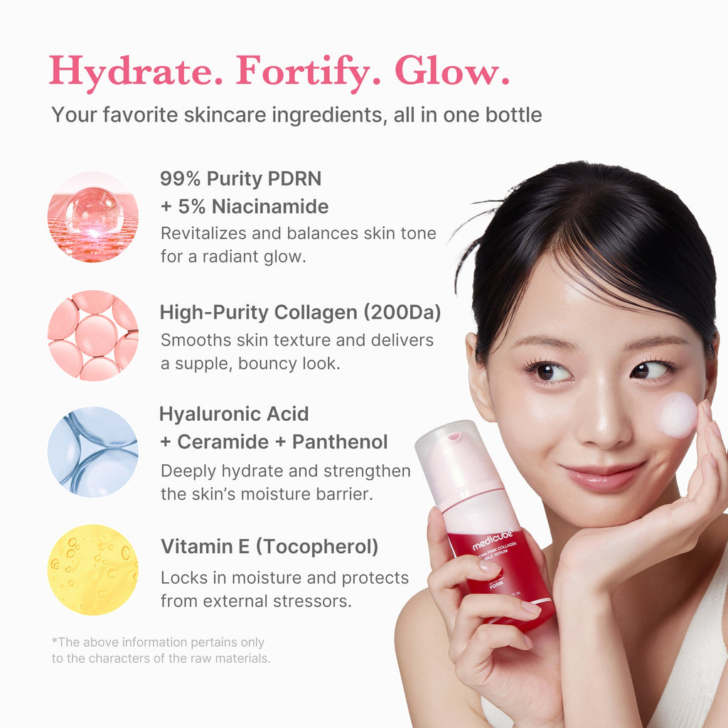 PDRN Pink Collagen Bubble Serum - medicube.us