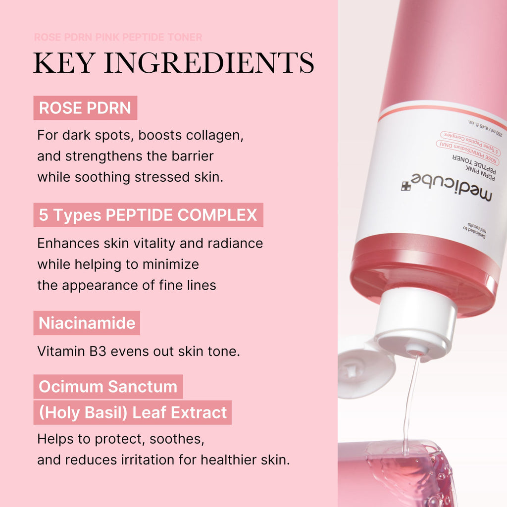 PDRN Pink Peptide Toner - medicube.us