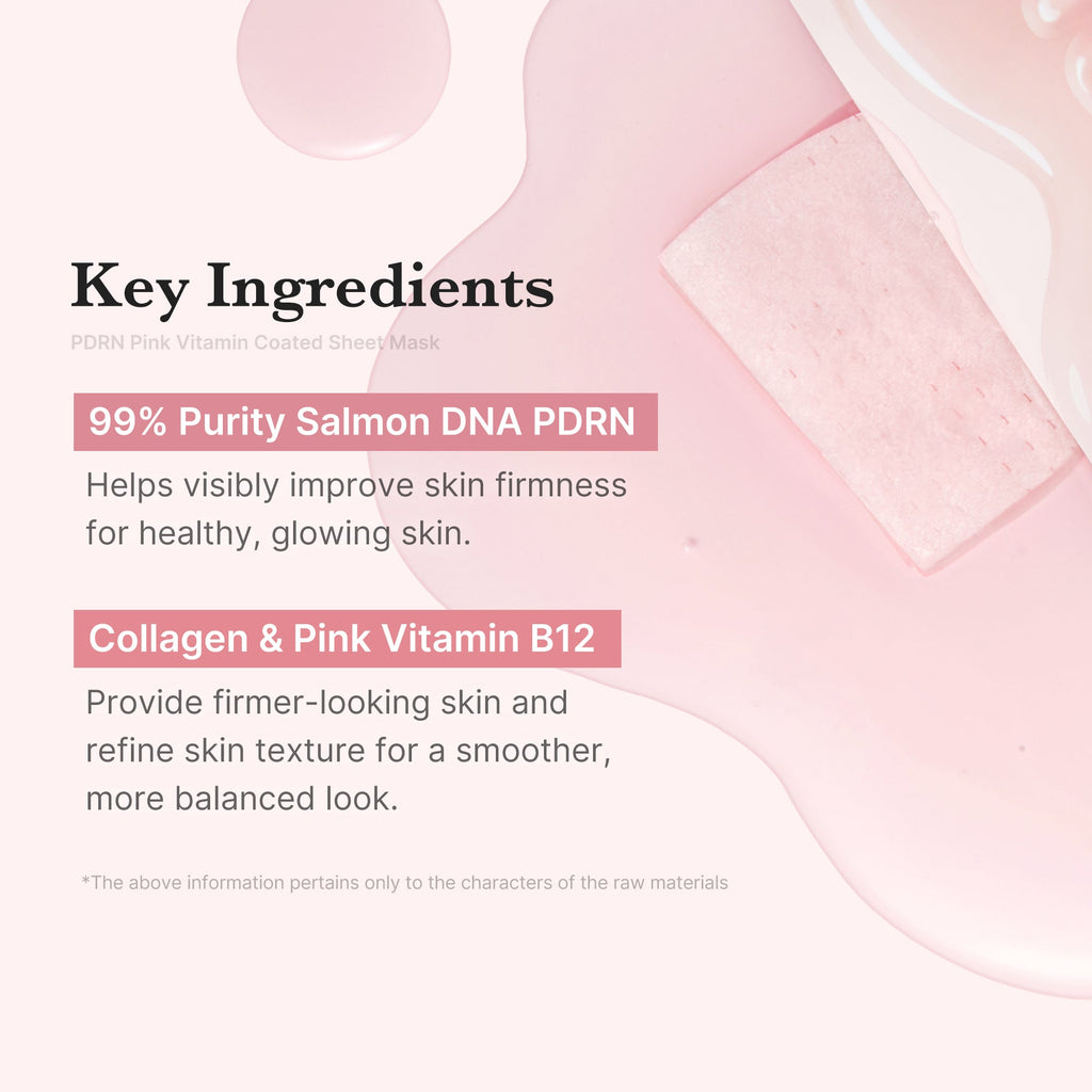 PDRN Pink Vita Coating Sheet Mask - medicube.us
